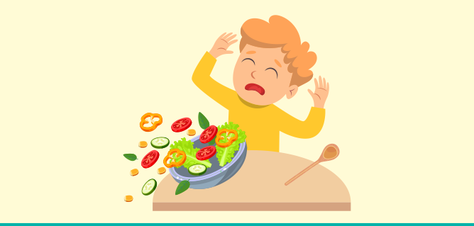 Trastorno restrictivo de la alimentación por evasión (ARFID) ¿Cómo reconocerlo en nuestros niños?
